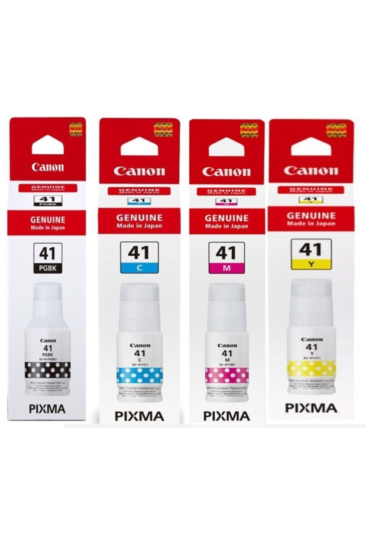 Canon Gı-41 Pixma G2460 4 Renk Mürekkep Seti Gı-41 004 1-