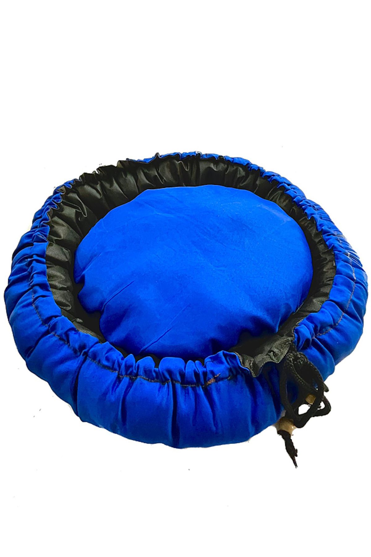 Kamataş Pedli Kedi Köpek Yatağı, Saks Mavi, 65 cm., İspanyol Model