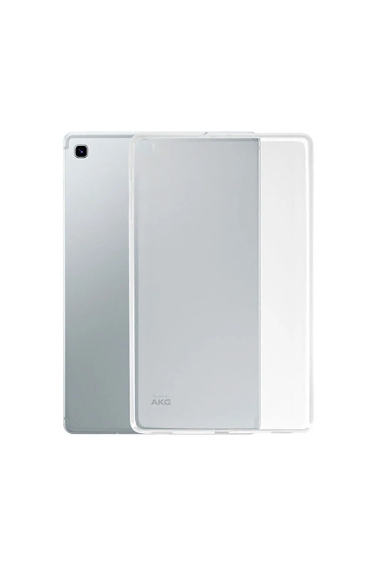 Fibaks Samsung Galaxy Tab S6 Lite P610 Uyumlu Şeffaf Süper Silikon Kılıf Uyumlu