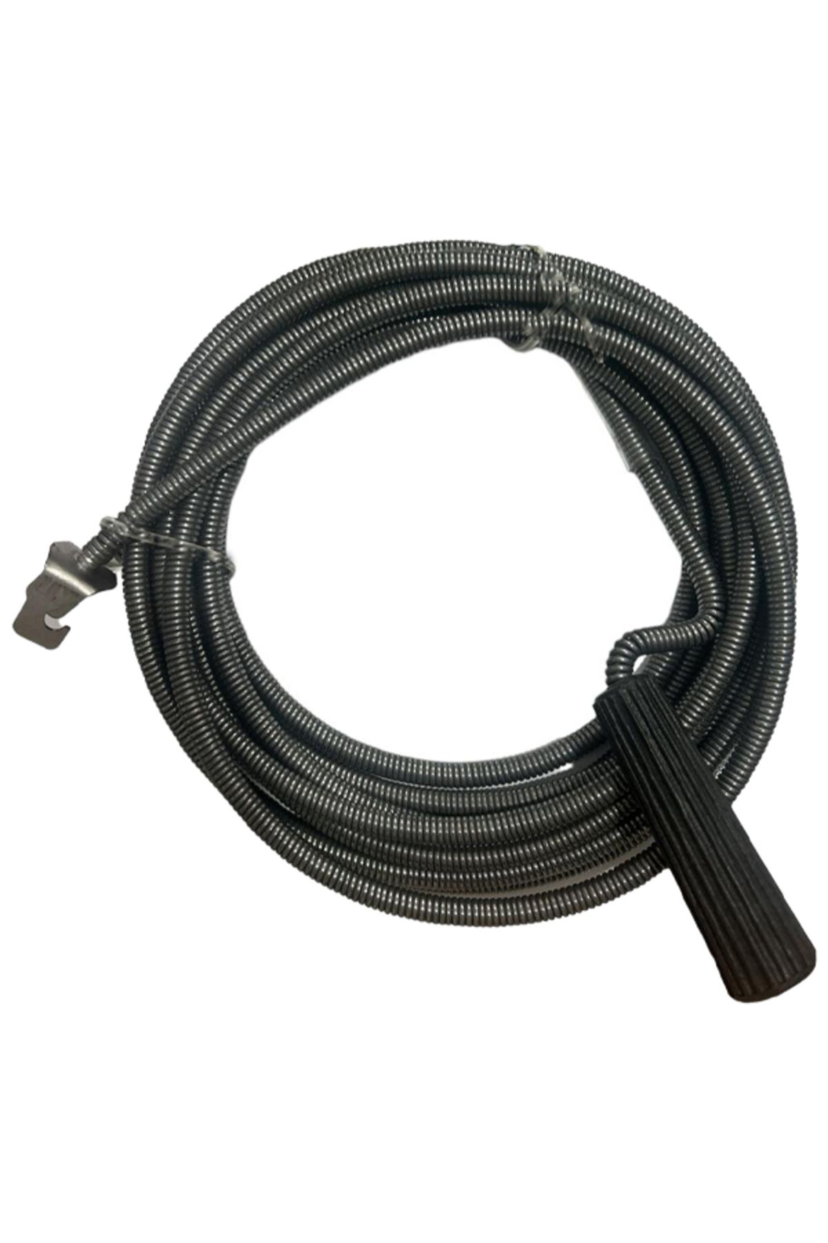 DASYAP LAVABO VE GİDER KANAL AÇICI SPRALİ TIKANIKLIK AÇICI BORU AÇACAĞI 9MM 7MT