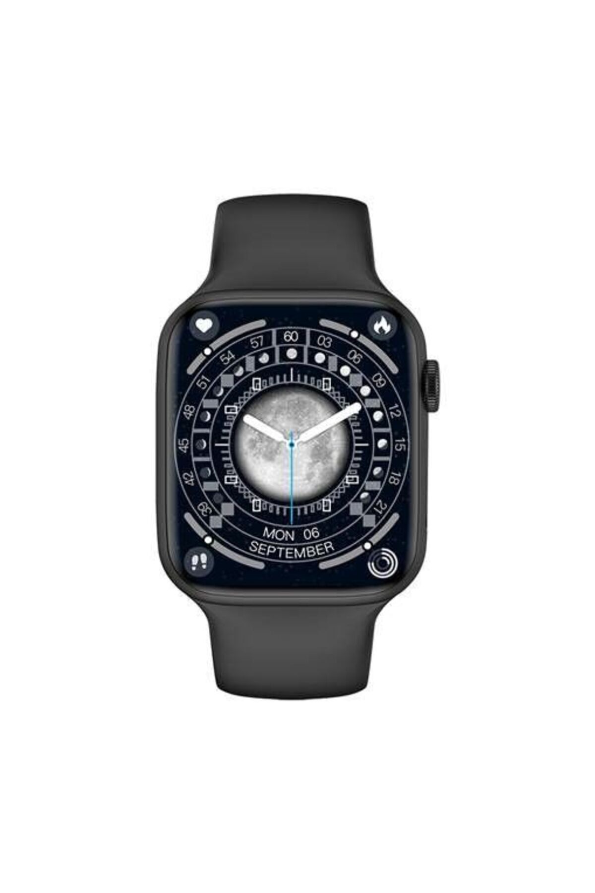 Hytech W59 Watch IOS ve Android Uyumlu MActive 2.05" inç Geniş Ekranlı Siyah Akıllı Saat