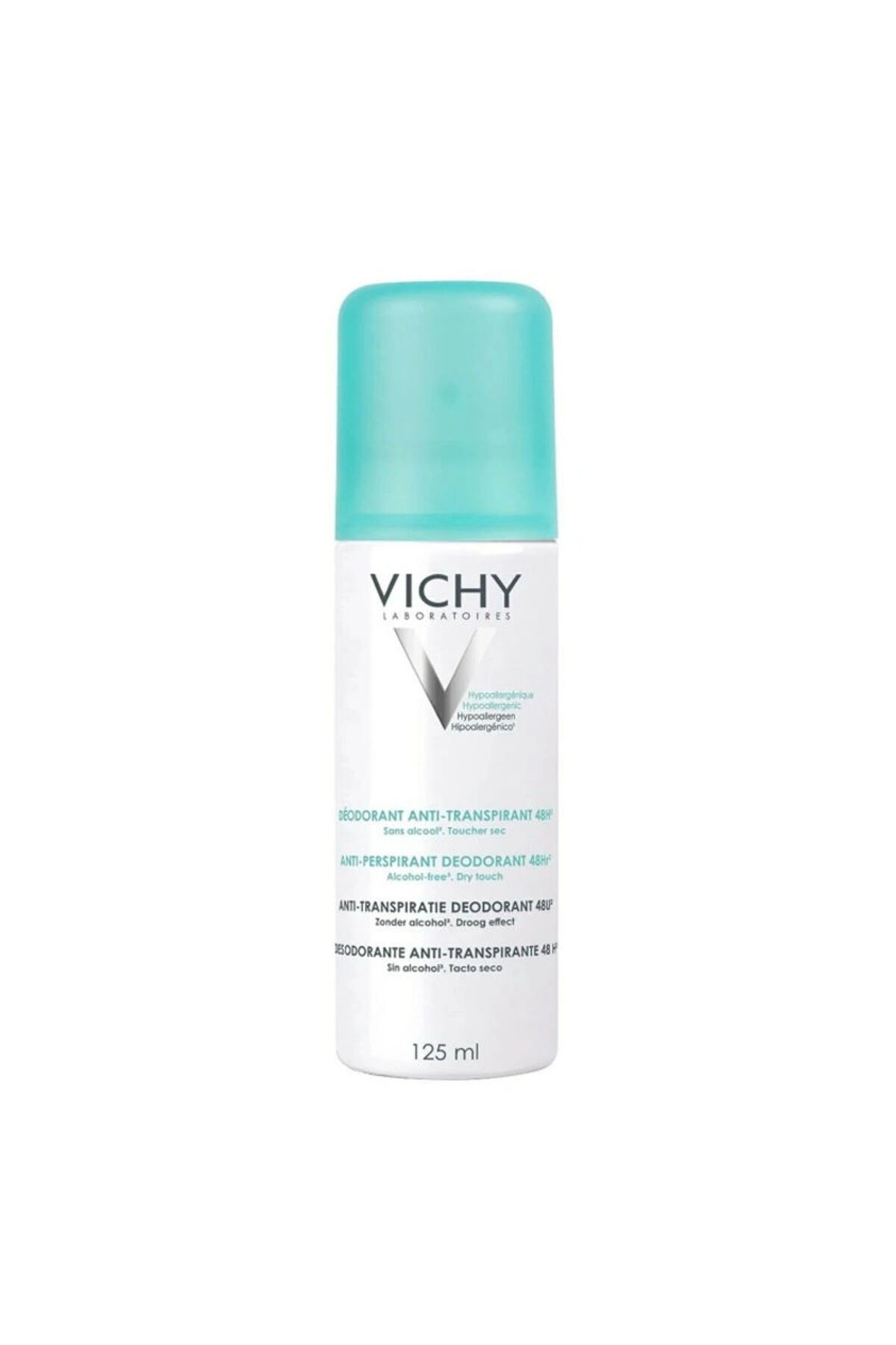 Vichy Anti-Transpirant 24 Saat Etkili İz Bırakmayan Terleme Karşıtı Deodorant 125ml Hiscosmetico