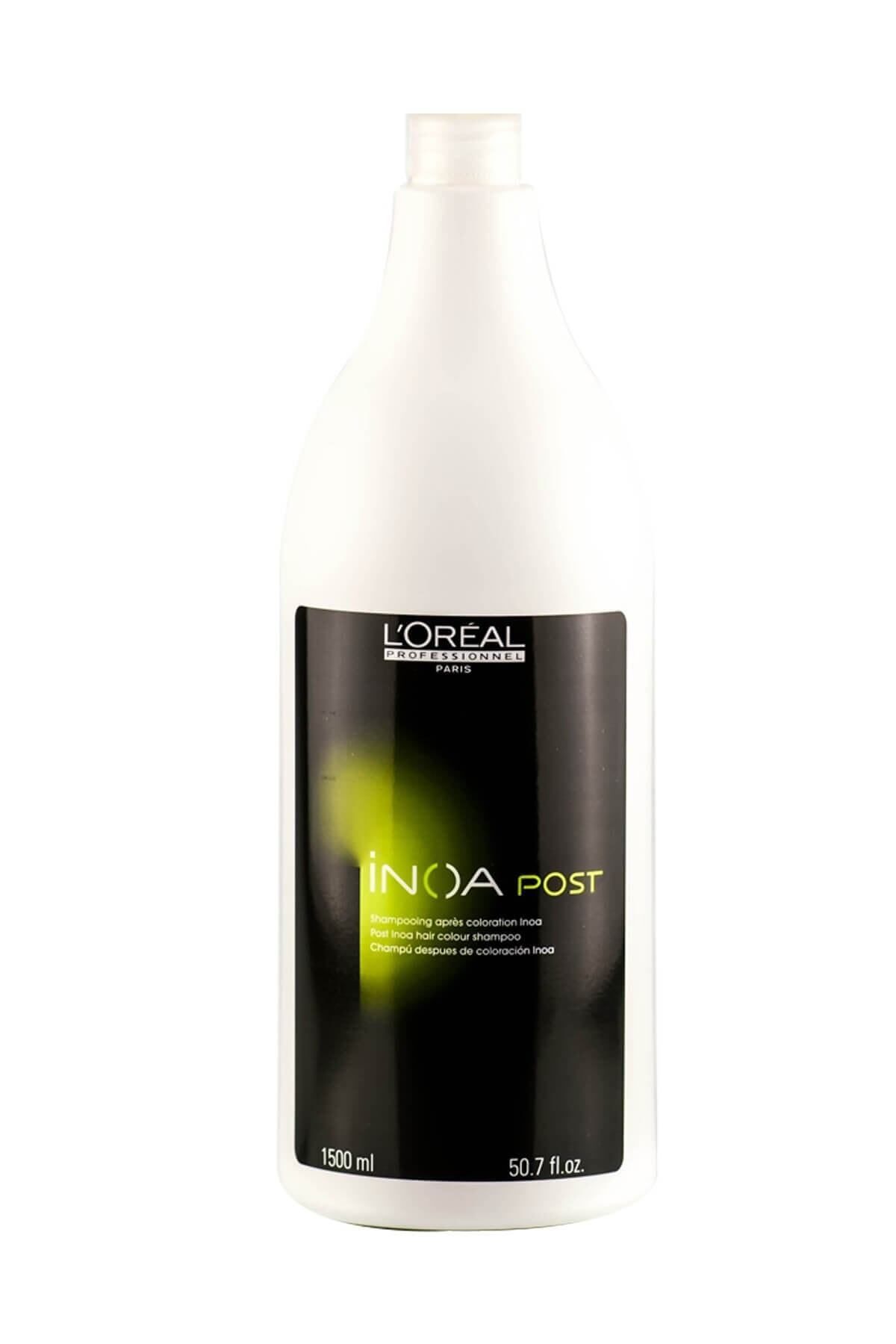 İNOA Natural Post Boyalı Saçlara Şampuan 1500 ml Eva kuafor 3