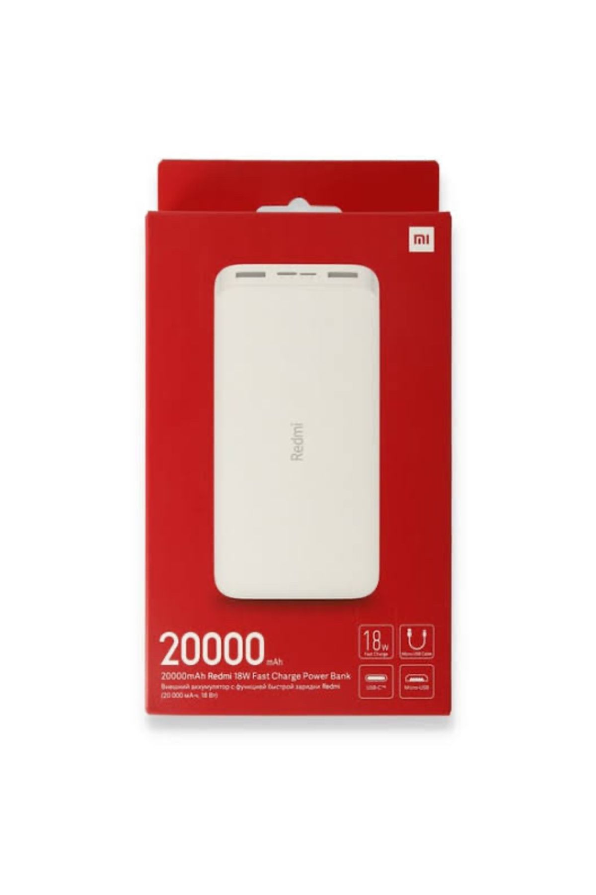 Xiaomi Redmi 20000mah 18w Type-c Hızlı Şarj Powerbank Xiaomi Türkiye Garantili