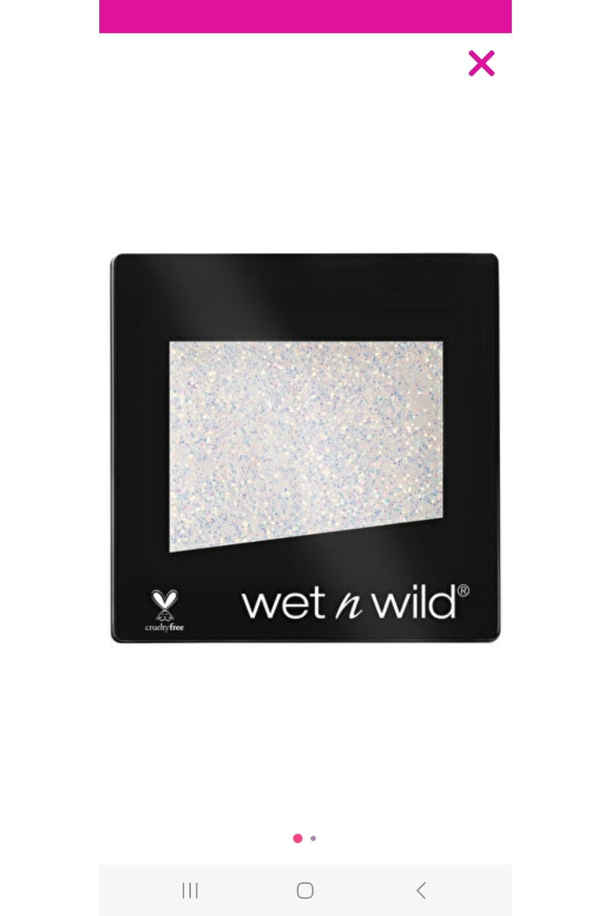WET N WİLD Wet n Wild Color Icon Glitter Tekli Göz Farı Bleached Color E351C