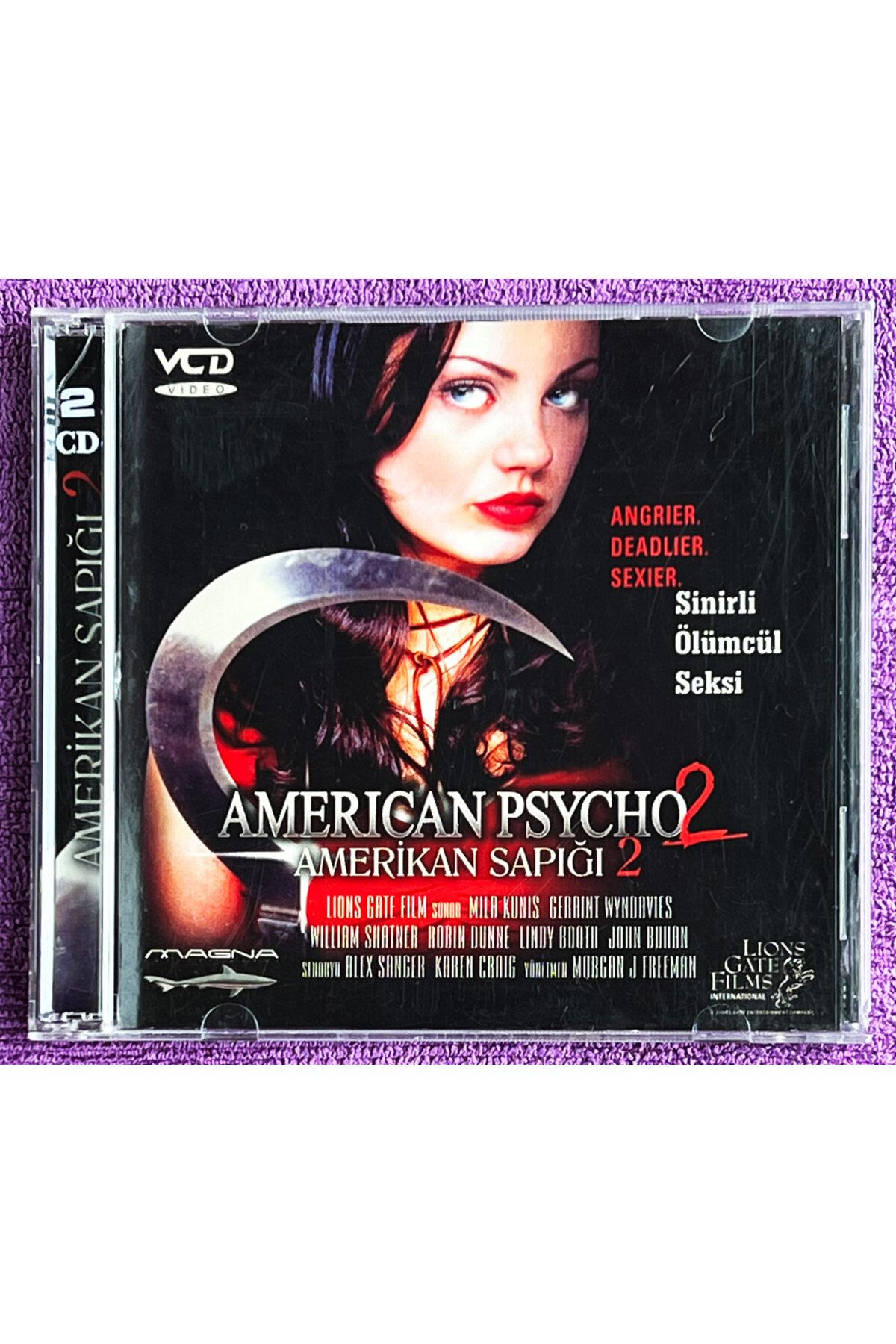 Kovak Kailyn Amerikan Sapığı 2 - American Psycho II (2002) VCD Film