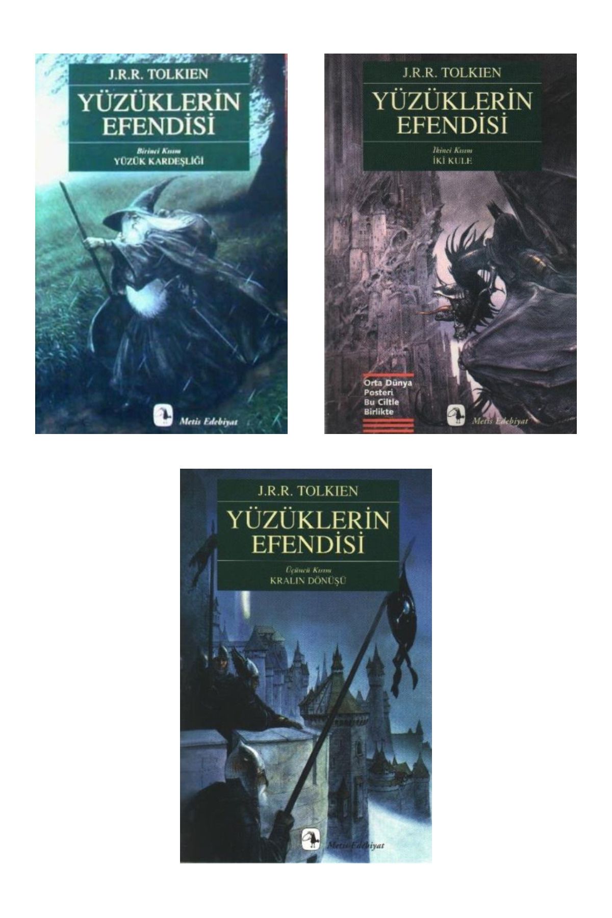 Metis Yayıncılık Yüzüklerin Efendisi Set (3 Kitap) J. R. R. Tolkien