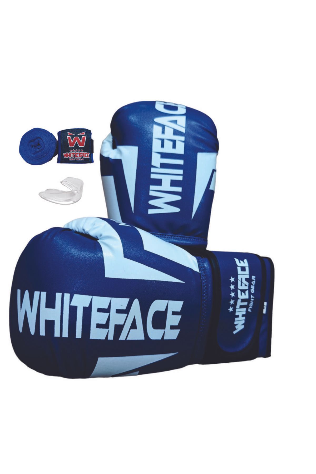 whiteface Boks Eldiveni & Kick Boks Eldiveni & Muay Thai Eldiveni & Bandaj + Dişlik