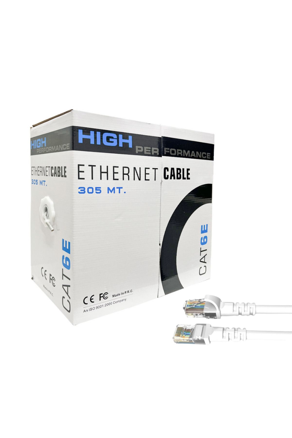 Apricot Yüksek Performans 305M CAT6E Ethernet Kablo