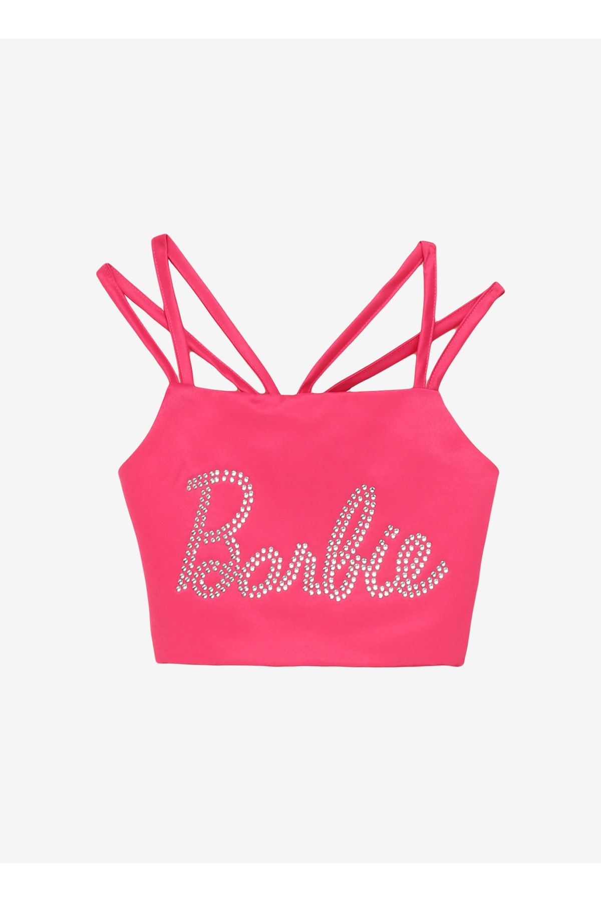 Barbie Taşlı Pembe Kadın Bluz BRB4SG-BLZ6008