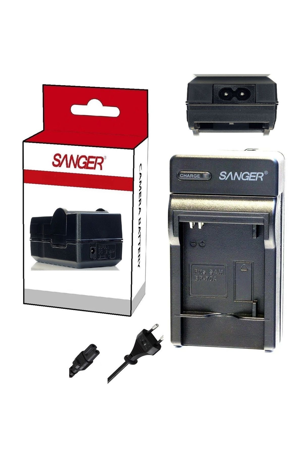 SANGER Samsung PL101, PL120, PL170, PL200, PL201, Samsung SL50, Samsung SL600 Kamera Batarya Şarj Cihazı