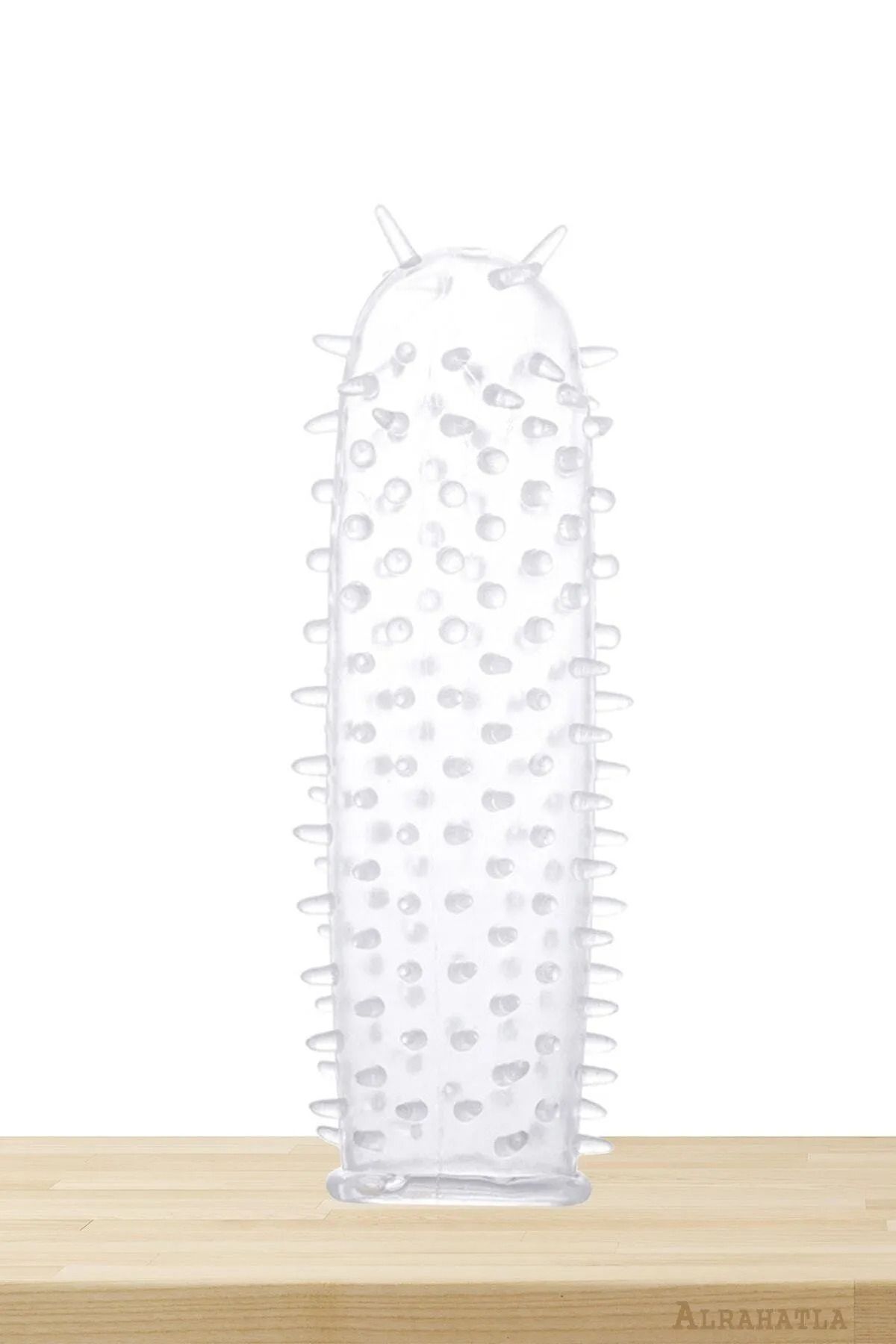 Funny Tekrar Kullanımlı Prezervatif Özel Tırtıklı Tasarımlı Penis Kılıfı