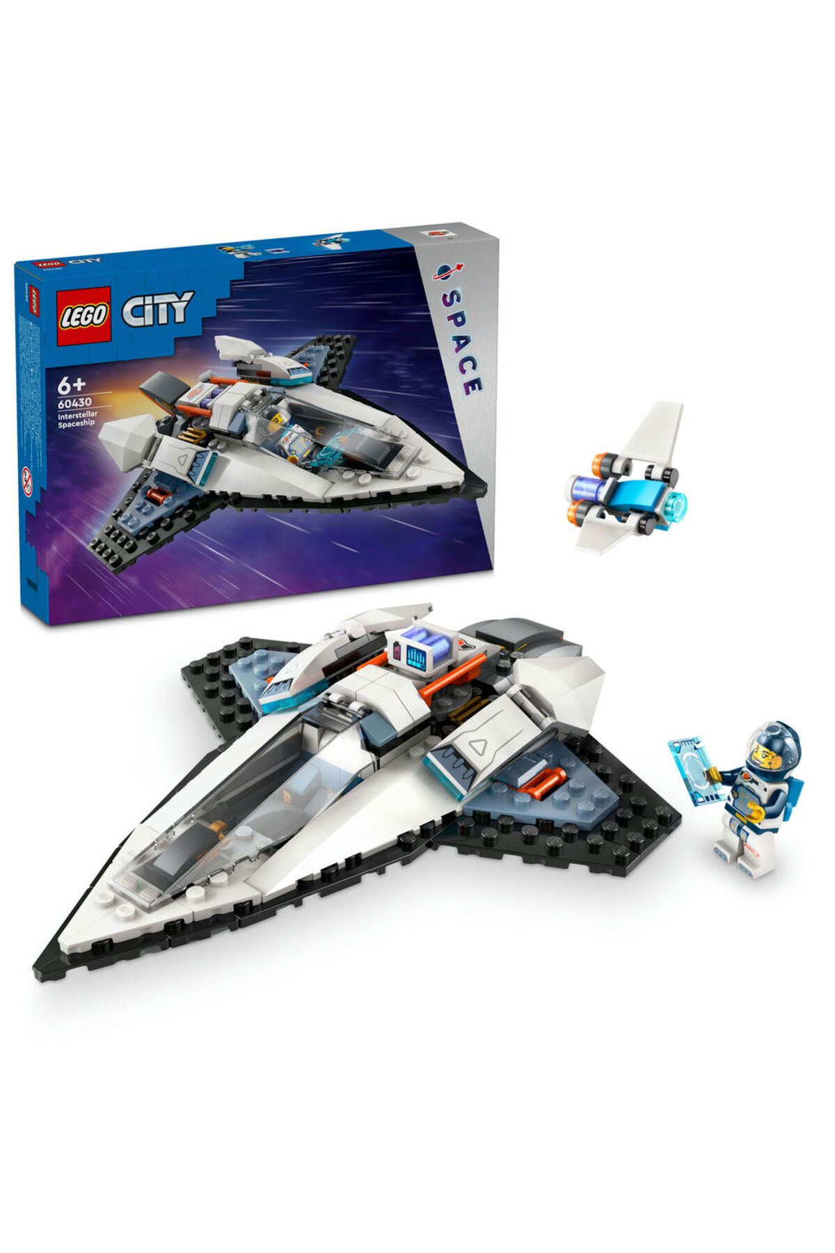 LEGO ® City Yıldızlararası Uzay Gemisi 60430  - 6 Yaş ve Üzeri İçin Yapım Seti (240 Parça)