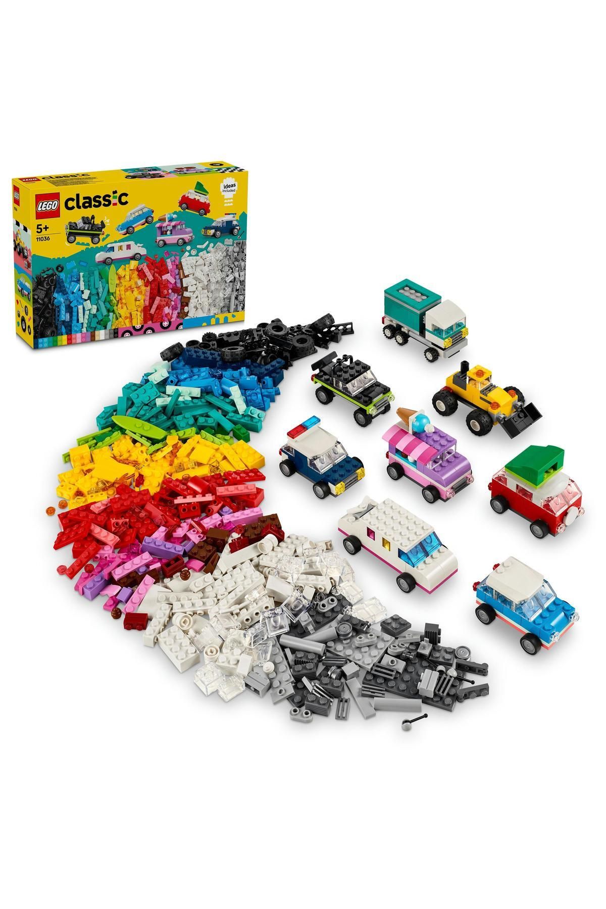 LEGO ® Classic Yaratıcı Araçlar 11036  - 5 Yaş ve Üzeri İçin Yapım Seti (900 Parça)