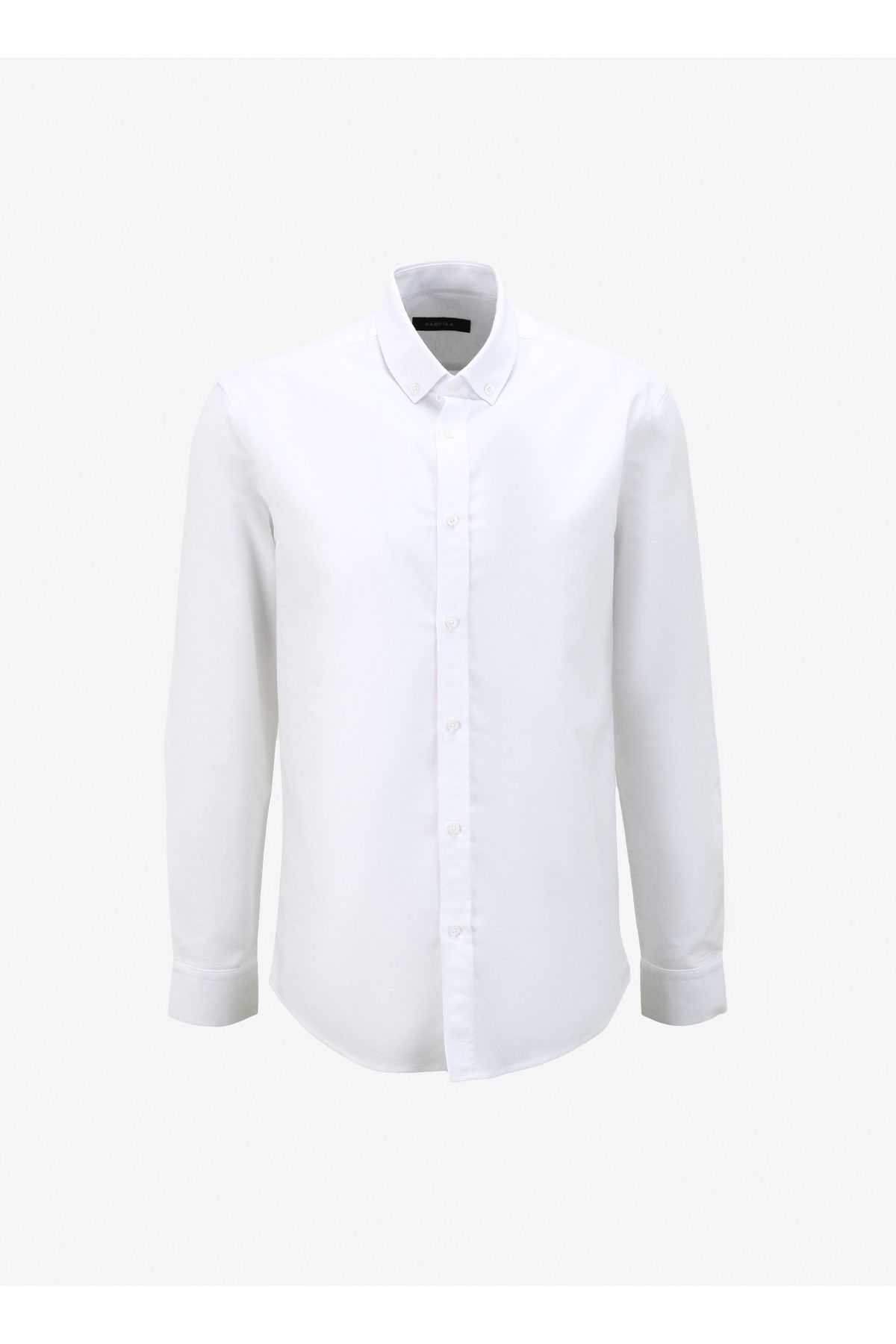 Fabrika Basic Gömlek Yaka Düz Beyaz Erkek Gömlek F4SM-GML 1000
