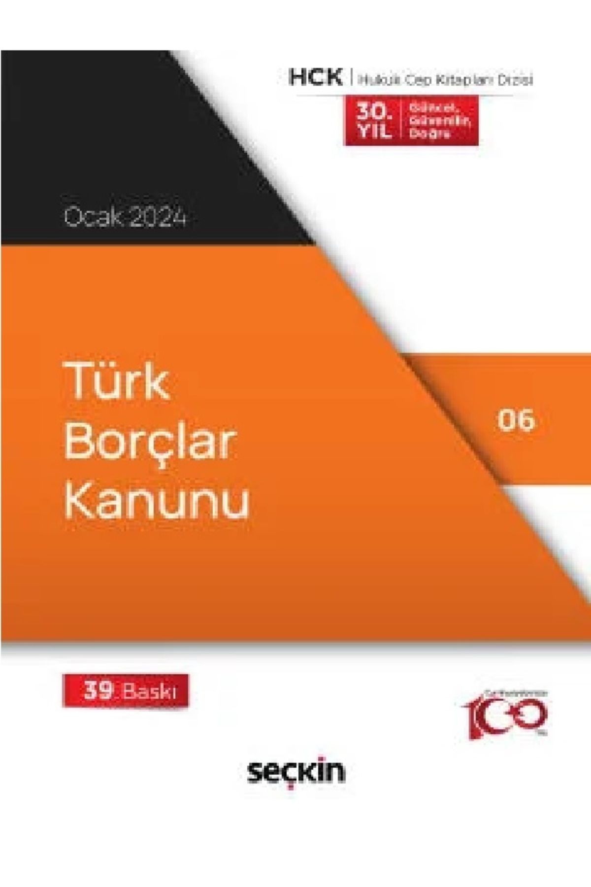 Seçkin Yayıncılık Türk Borçlar Kanunu 2024 - Seçkin Yayıncılık