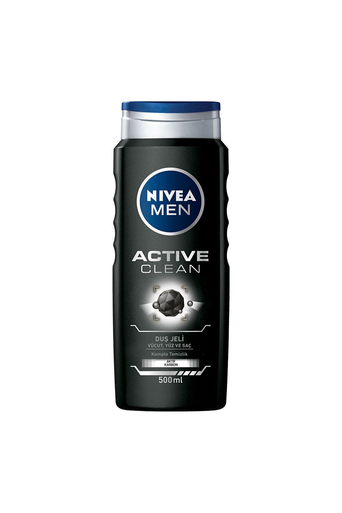 NIVEA Men Active Clean Men's Shower Gel 500 ml DKÜRN681