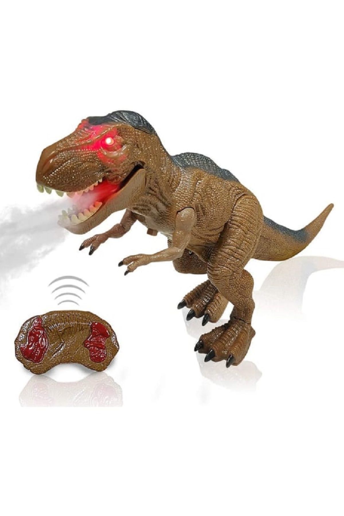 sem oyuncak Uzaktan Kumandalı Sesli ve Işıklı Duman Çıkartan Oyuncak Dinozor Dinazor Trex