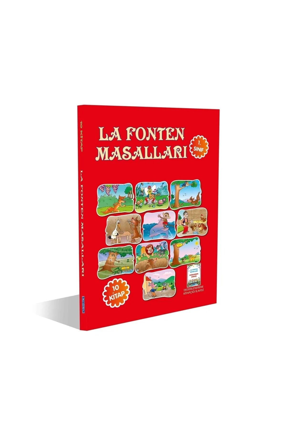 kitapsev La Fonten Masalları 1.sınıf– 10 Kitap Set Değerlendirme Kitapçığı Ilaveli - kitapsev