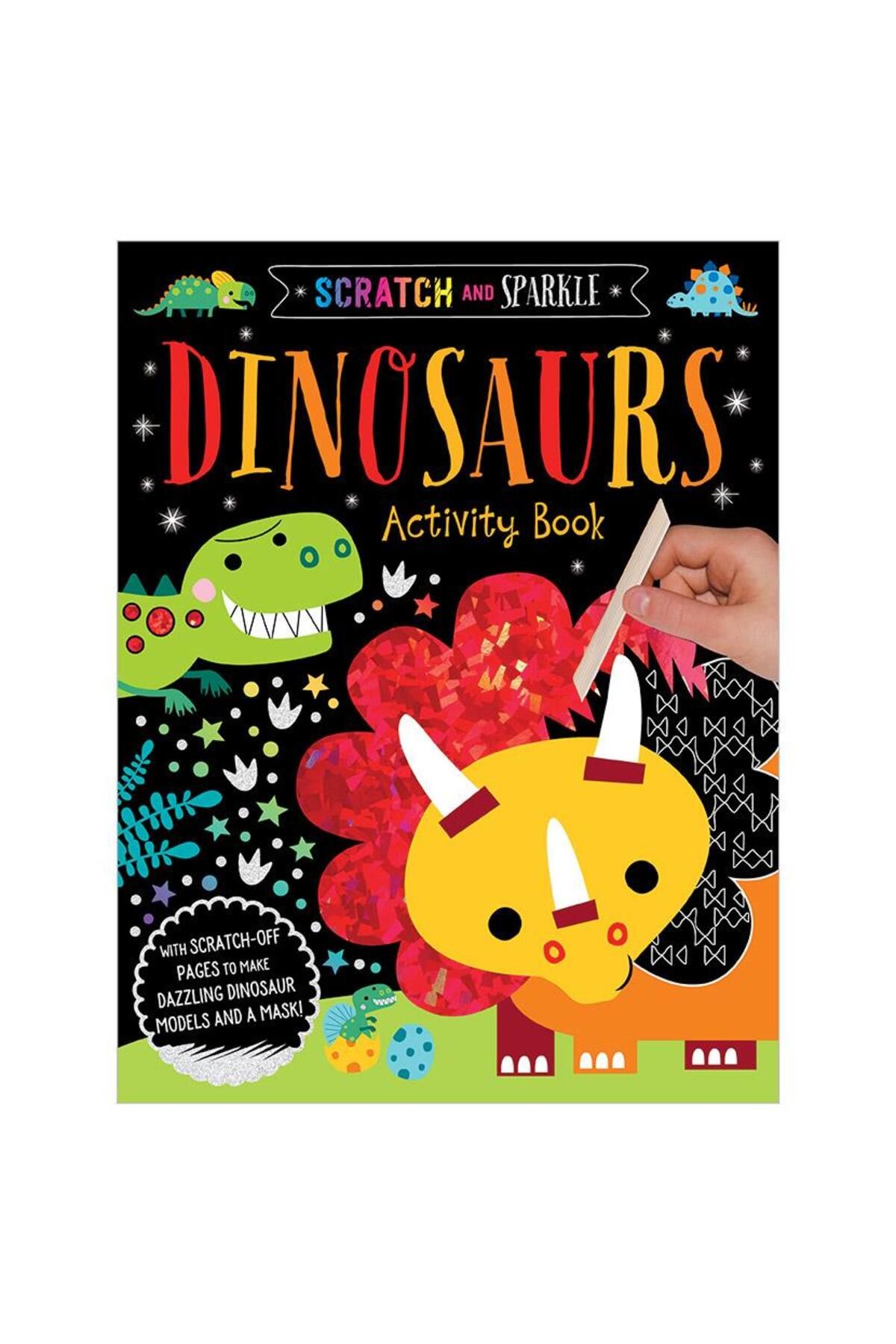 Make Believe Ideas Scratch And Sparkle Dinosaurs Activity Book