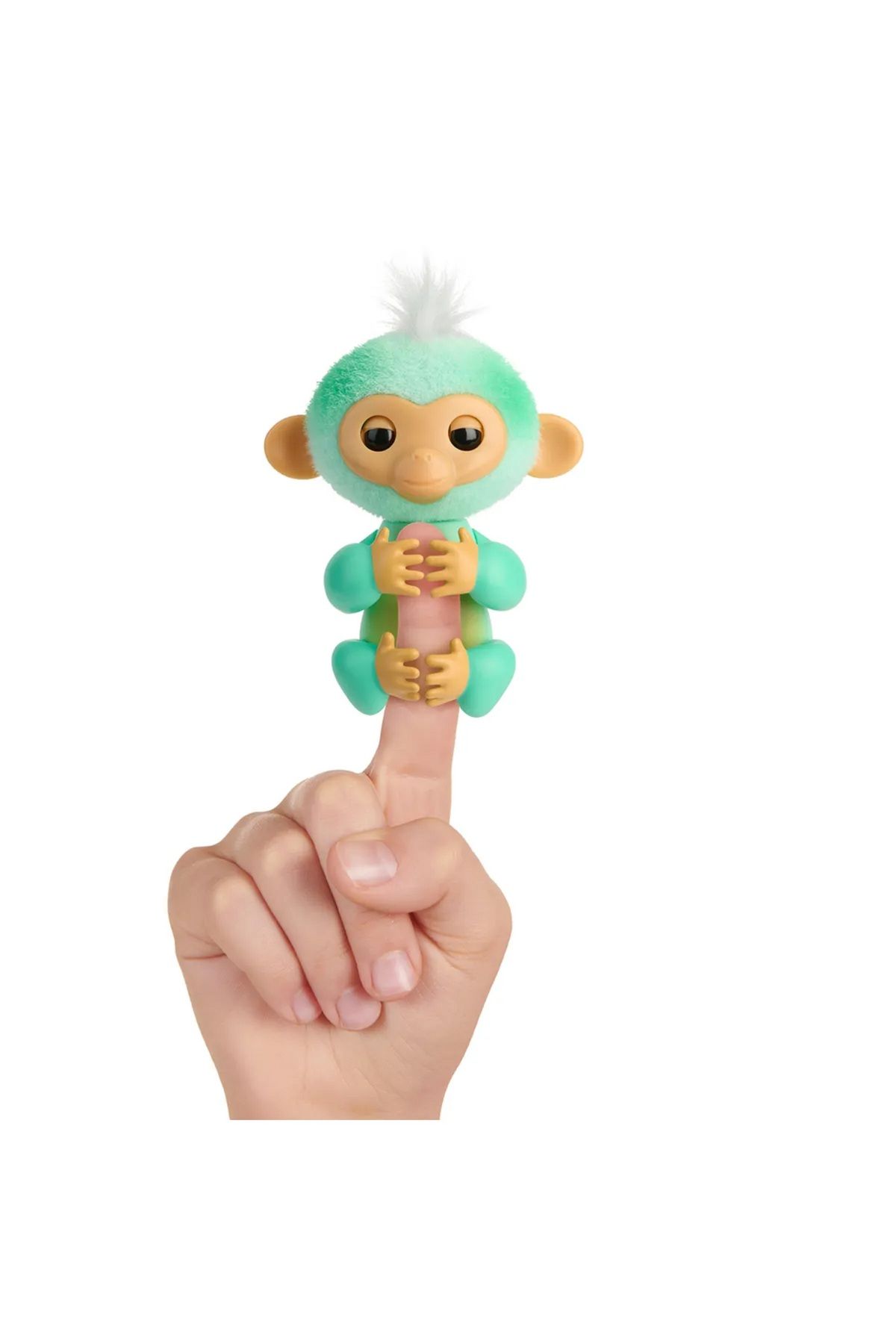 Tower Toys Fingerlings Figür Ava Sevimli İnteraktif Parmak Maymunu Sesli Hareket Eden Kuyrugunu Kaldıran Maymun