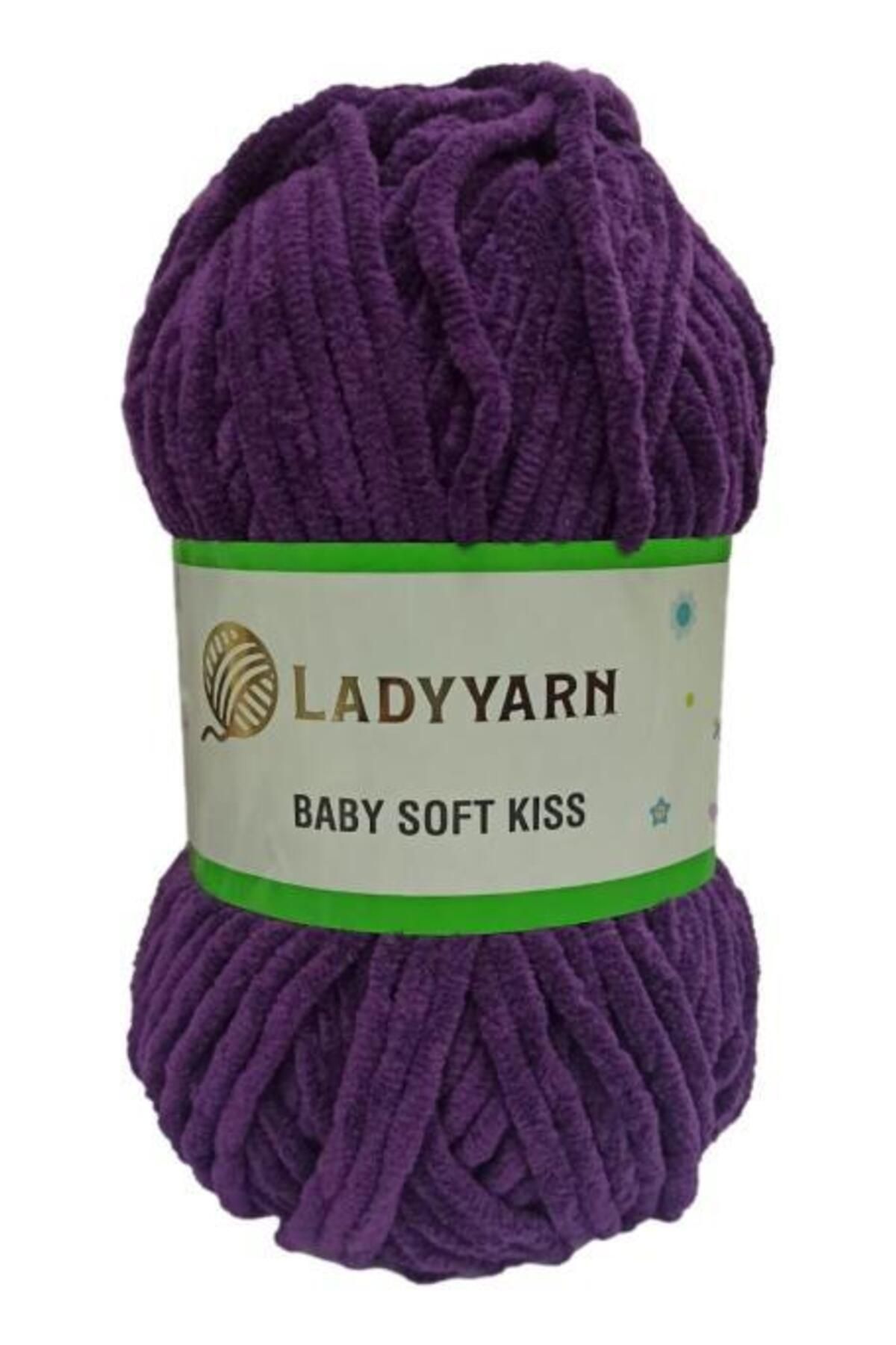 Lady Yarn Baby Soft Kiss Kadife İp 1 Adet 100 Gram