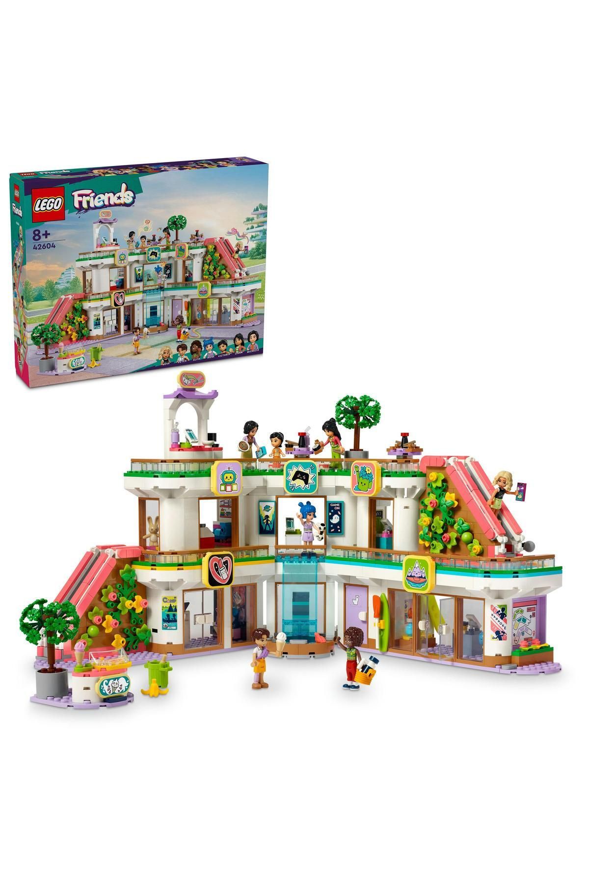 LEGO ® Friends Heartlake City Alışveriş Merkezi 42604  - 8 Yaş ve Üzeri İçin Yapım Seti (1237 Parça)