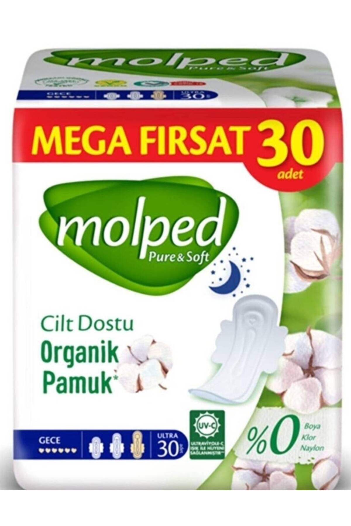Molped Pure Soft Mega Fırsat Gece Ultra 30 Lu