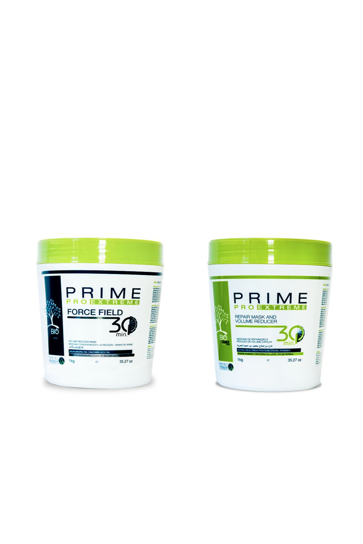 Prime Pro 2'li Set Mavi ve Beyaz Saç botoksu