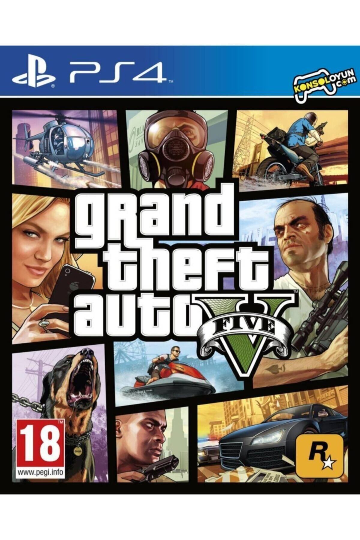 RockStar Games Grand Theft Auto V Premium Edition PS4 Oyun - GTA 5