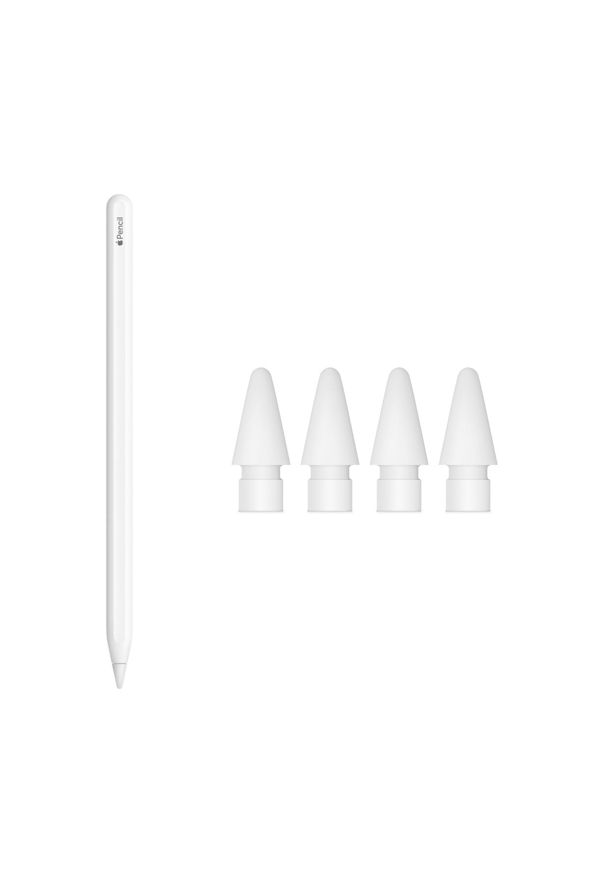 Apple Pencil 2. nesil MU8F2TU/A ve 4'lü paket Pencil Uçları (Apple Türkiye Garantili)