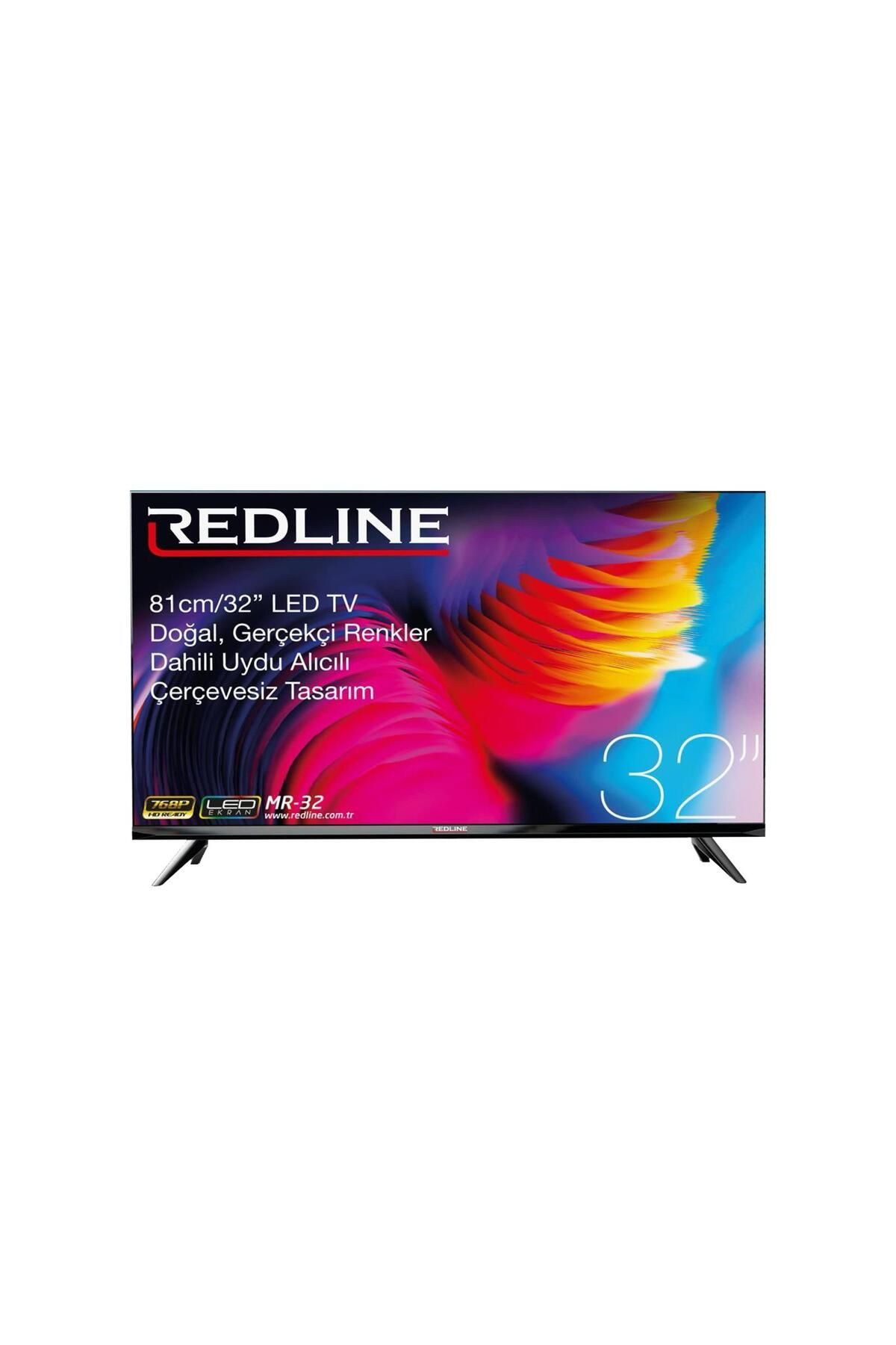 Redline MR-32 81 Ekran Uydu Alıcılı HD LED TV Çerçevesiz