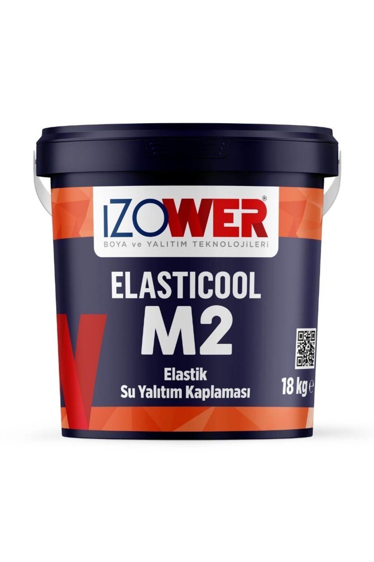 izower M2 Elastik Su Yalıtım Kaplaması- Kiremit Rengi- 18 Kg