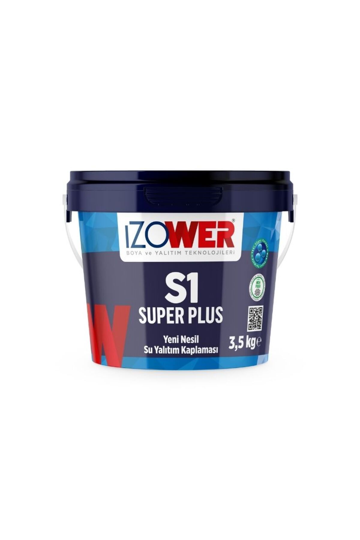 izower S1 Süper Plus Su Yalıtım Kaplaması- Gri- 3.5 Kg