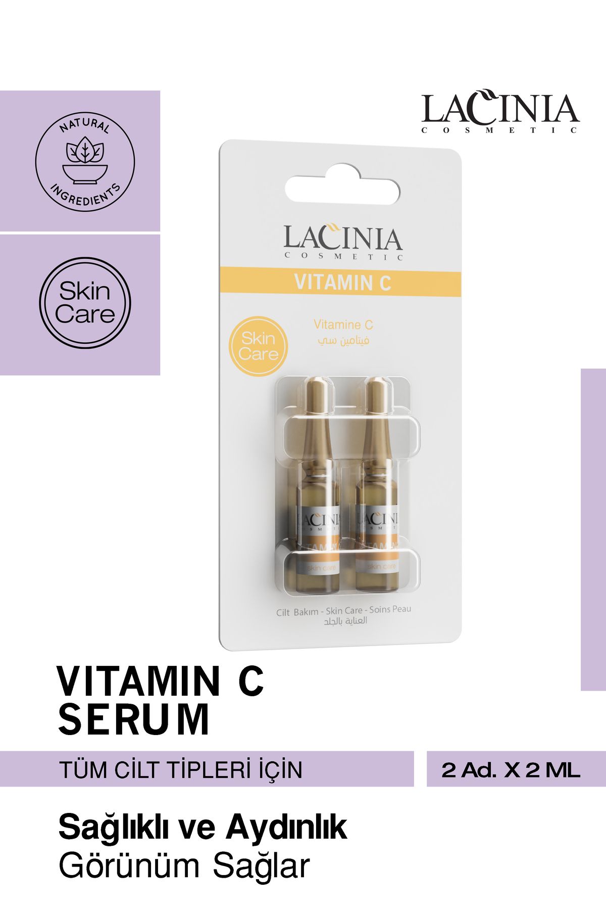 Lacinia Vitamin C Serum 2 X 2 Ml