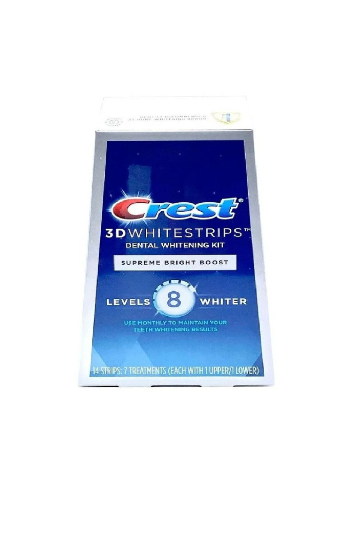 CREST 3D Whitestrips Supreme Bright Boost 7 Günlük ( 7 paket 14 Bant)