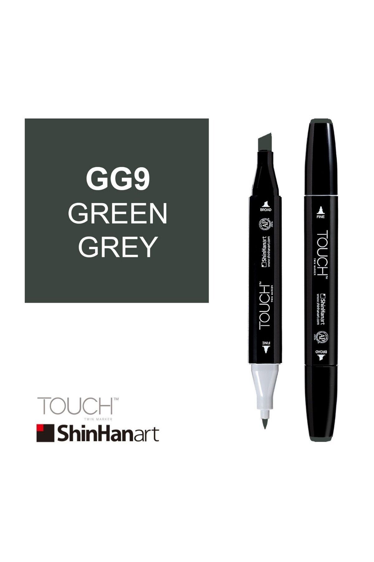 Shinhan Art Art Touch Twin Marker GG9 Green Grey
