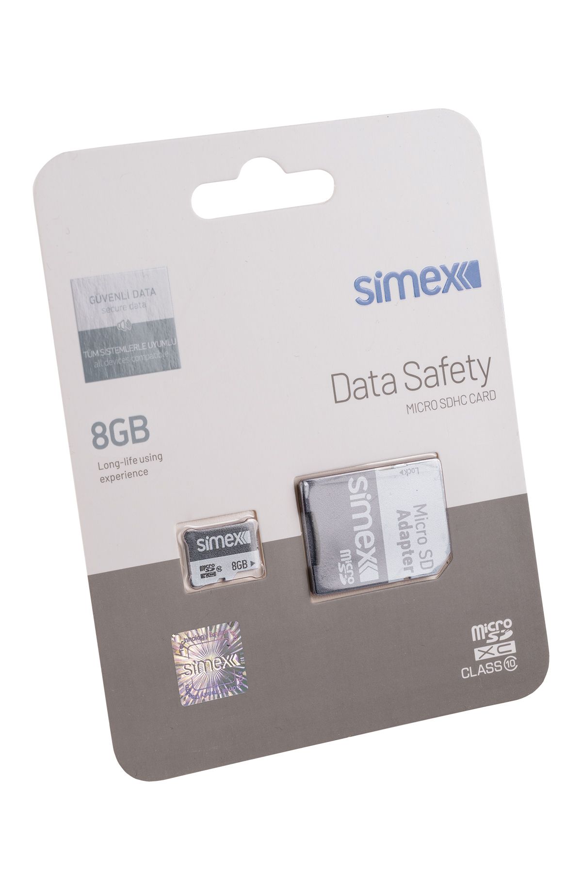 Simex Data Safety Hafıza Kartı Micro Sd Card 8 Gb Tf-card Class 4