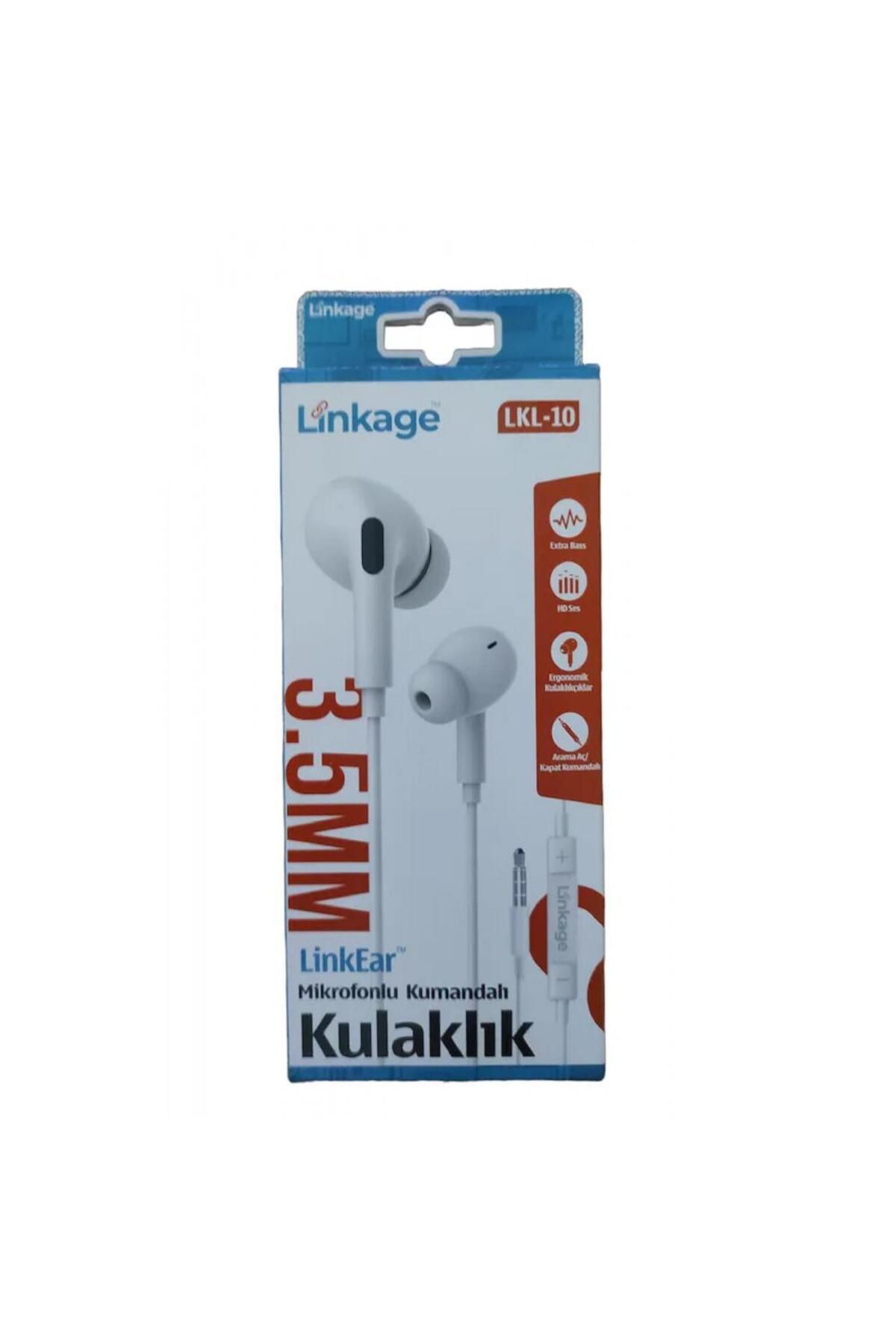 Linkage LKL-10 Uyumlu Mikrofonlu Kumandalı Kulaklık