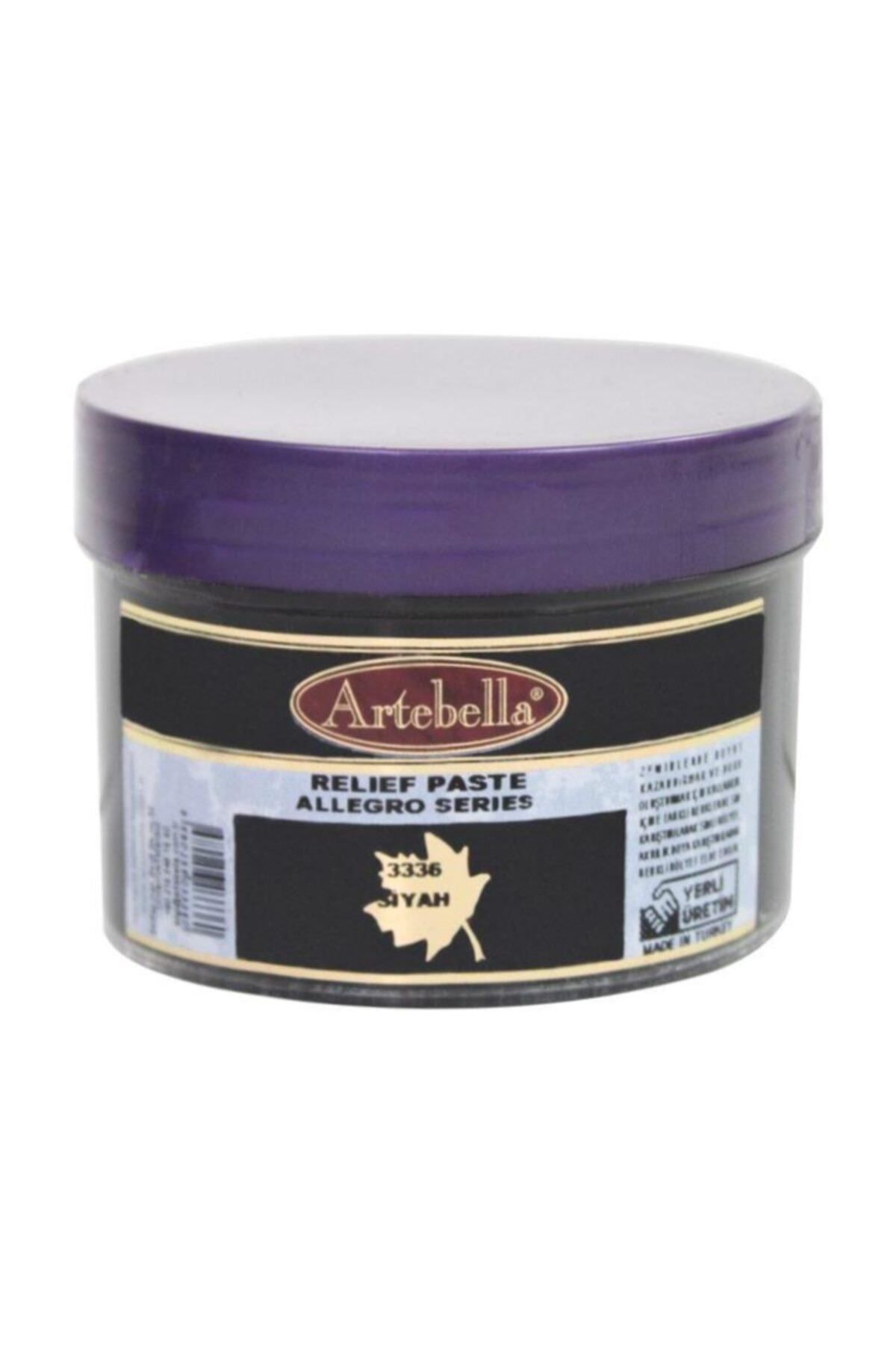 Artebella Allegro Rölyef Pasta Siyah 160ml
