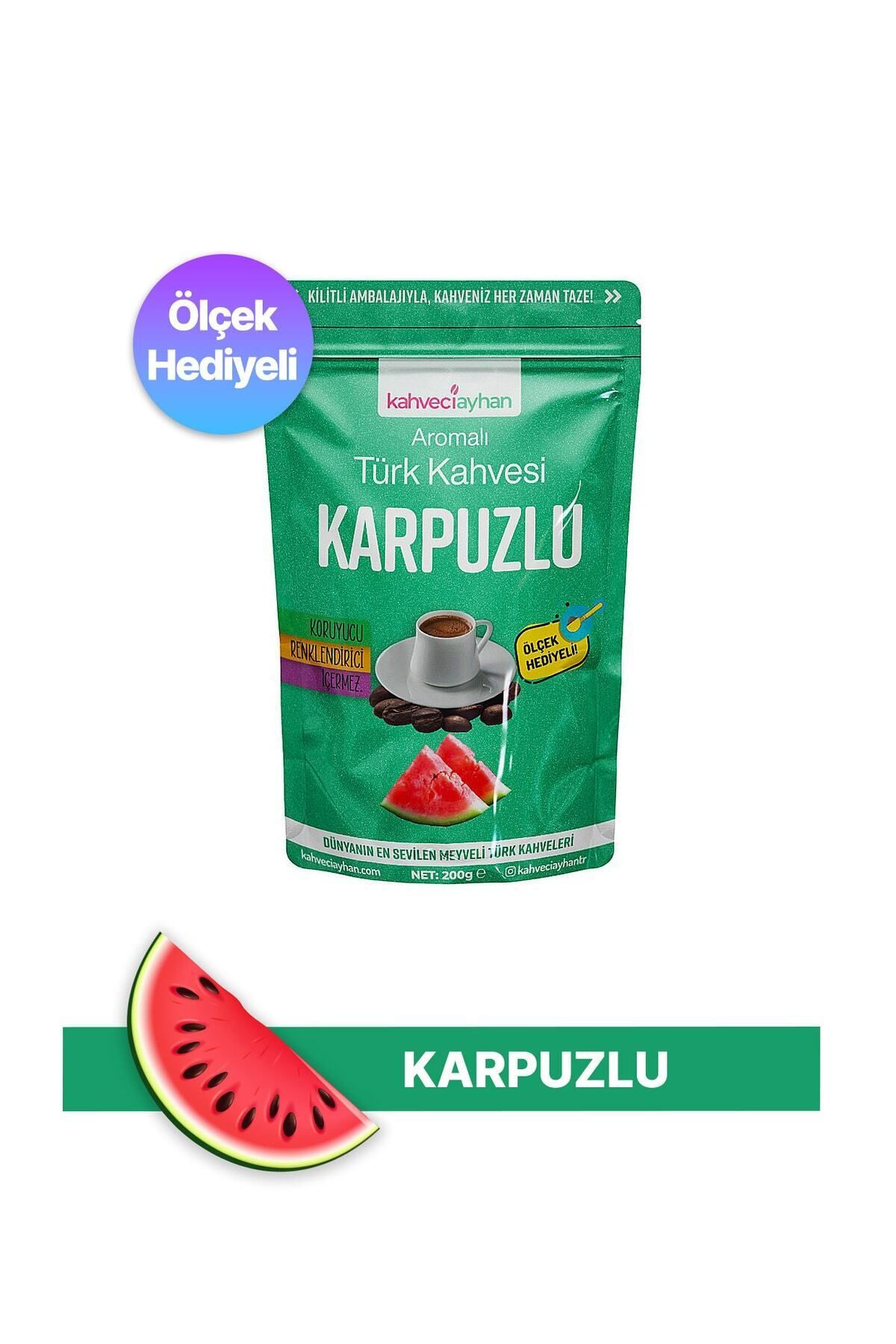 kahveciayhan 200g Karpuzlu Türk Kahvesi-sütlü