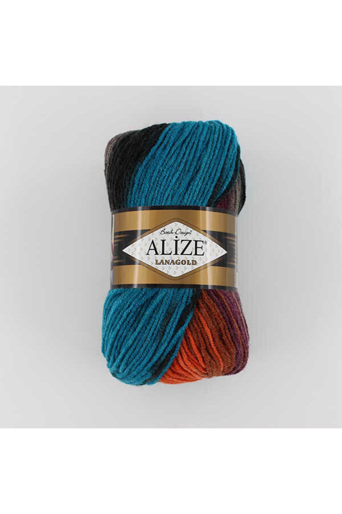 Alize Lanagold Batik 4209 Örgü İpi
