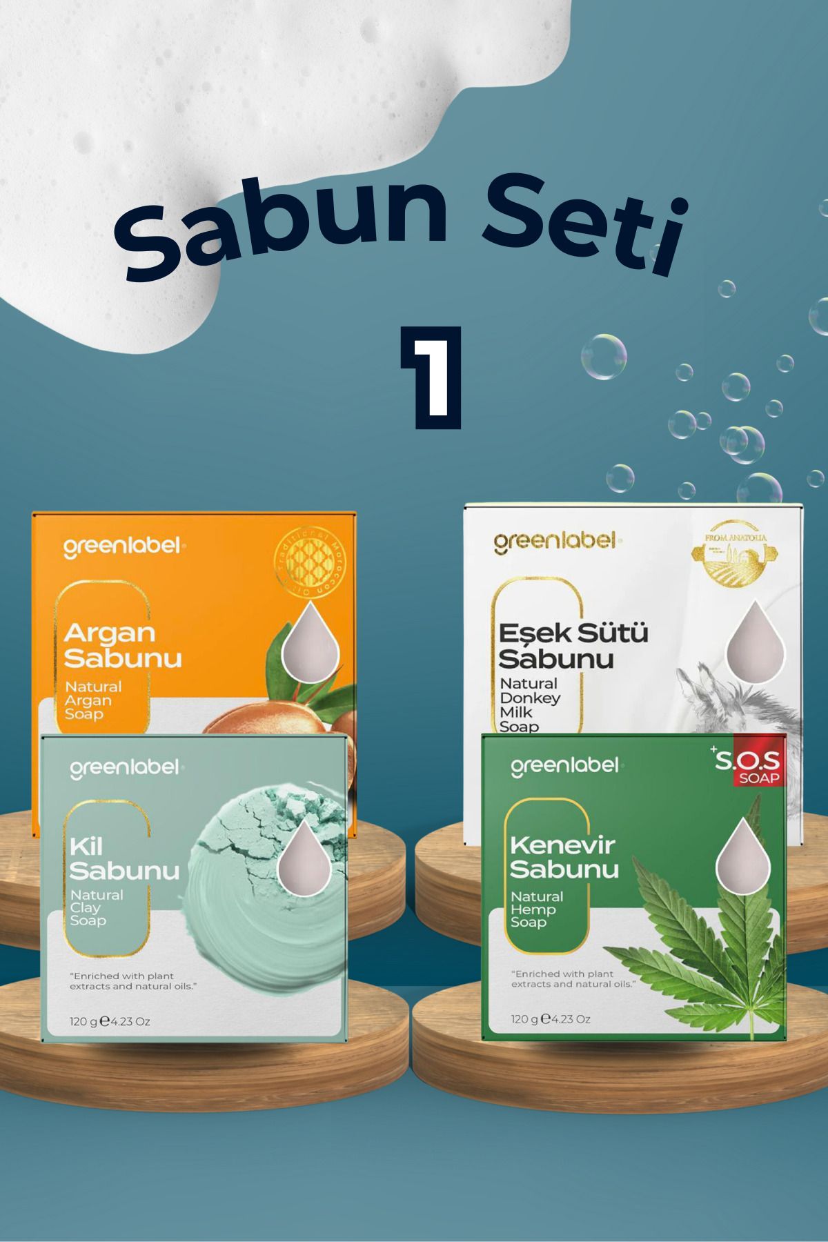 Green Label Sabun Seti - 1
