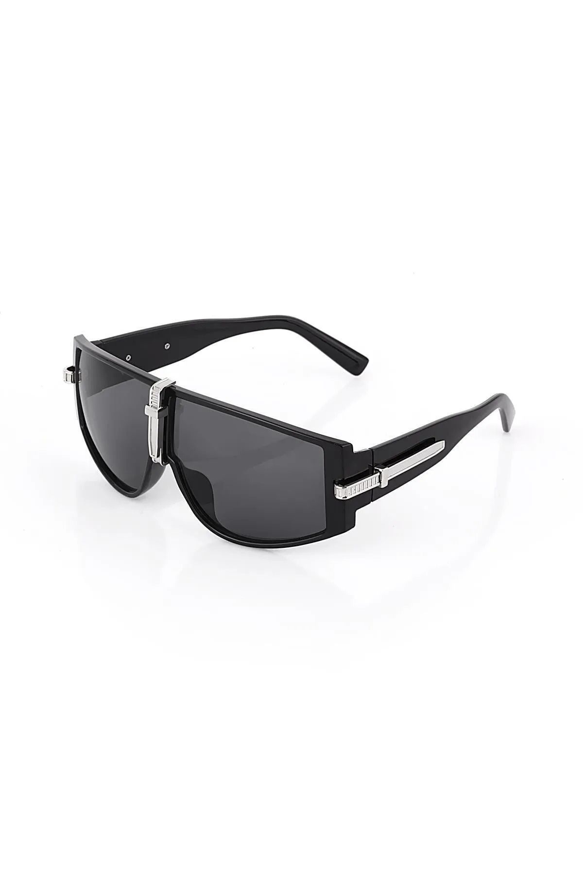 Angel Eyes UV400 Koruma Gümüş-Siyah Kayak/Snowboard Gözlüğü