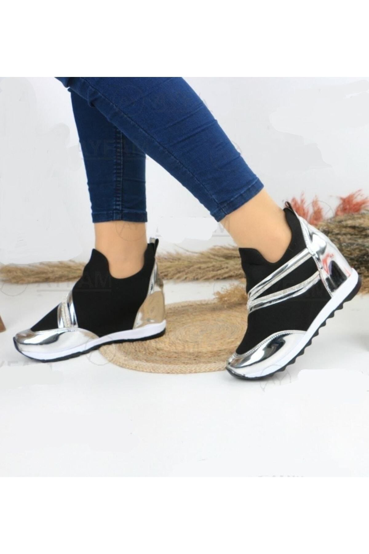 Leyna Dolgu Topıklu Spor Ayakkabı