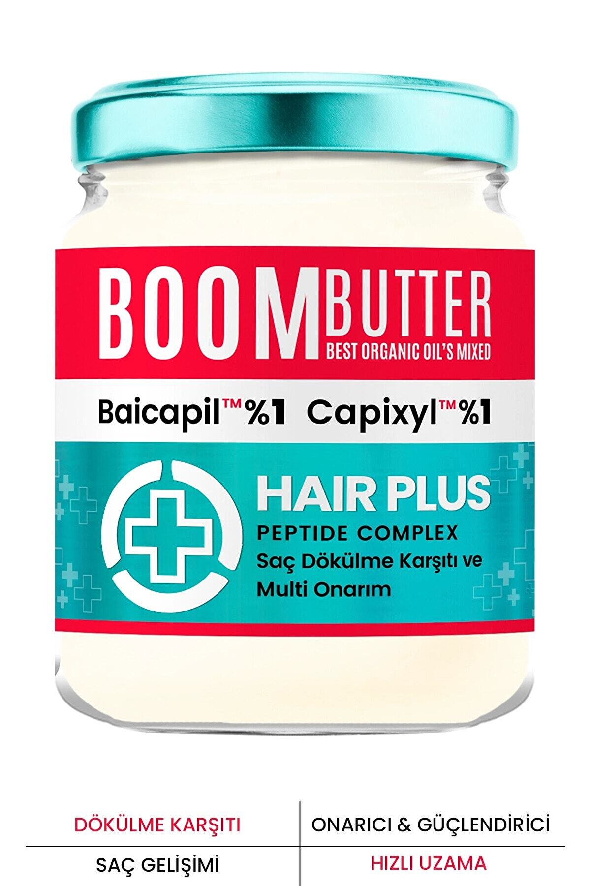 BOOM BUTTER Plus Dökülme Karşıtı %1 Baicapil %1 Capixyl Besleyici Saç Bakım Yağı 190 ml