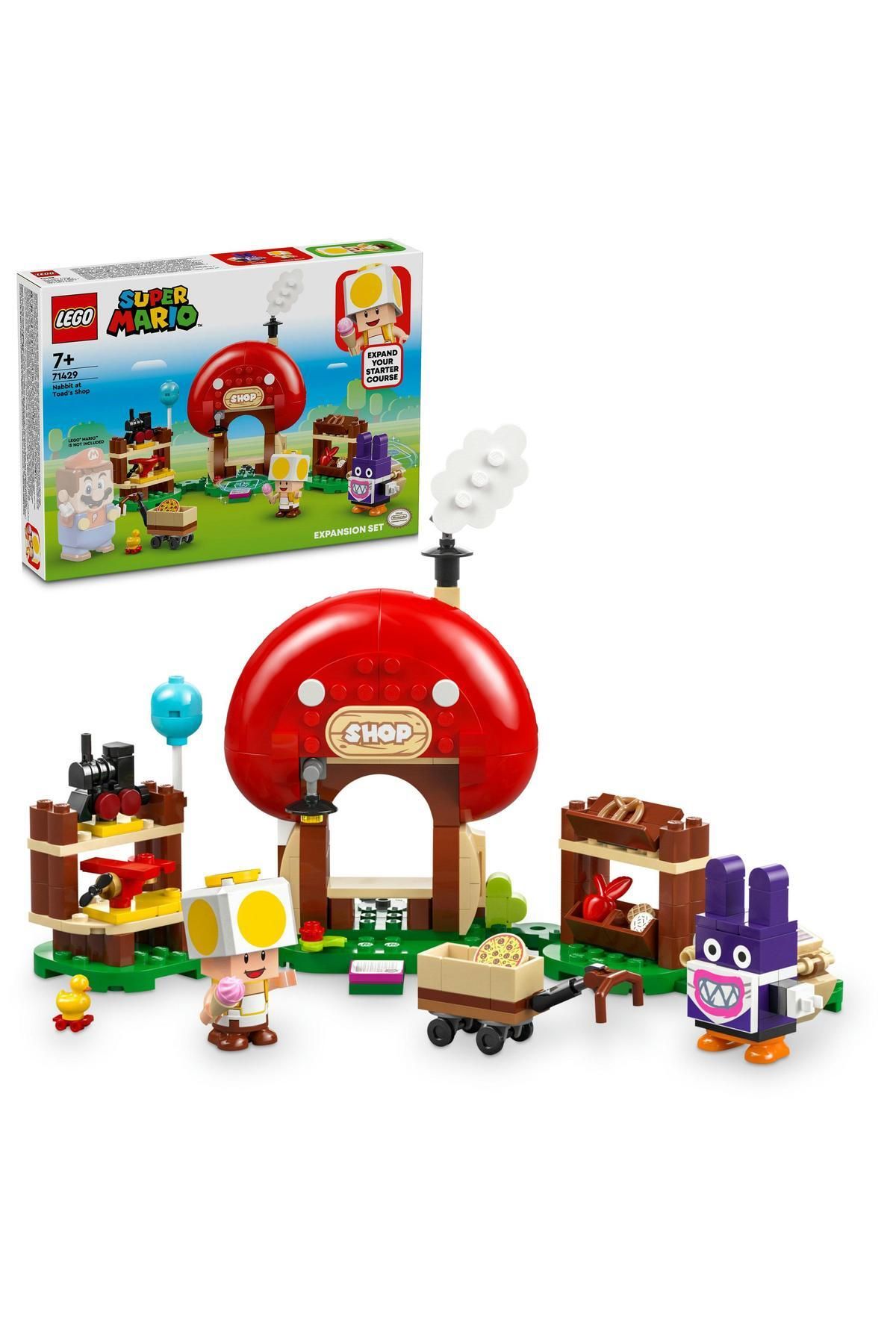 LEGO ® Super Mario™ Nabbit Toad’un Dükkanında Ek Macera Seti 71429-7 Yaş+ İçin Yapım Seti (230 Parça)