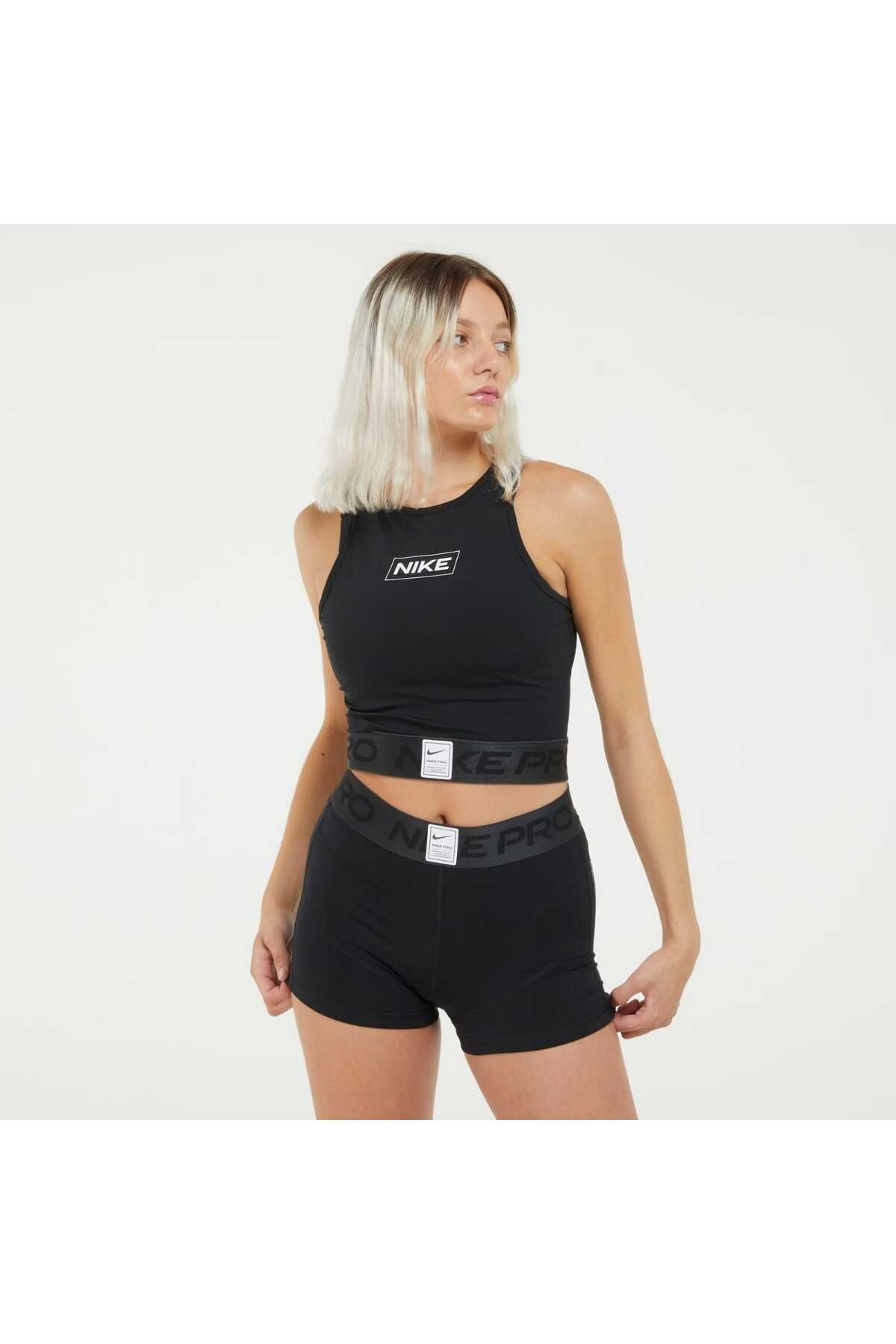 Nike Pro Dri-fit Essential Slim Crop Training Kadın Atlet Cngstore
