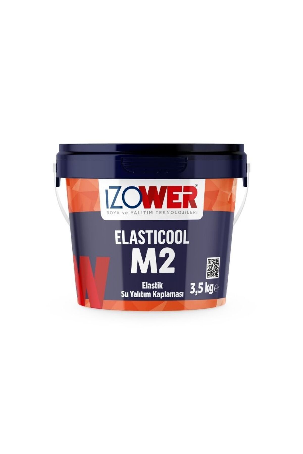 izower M2 Elastik Su Yalıtım Kaplaması- Kiremit Rengi- 3.5 Kg