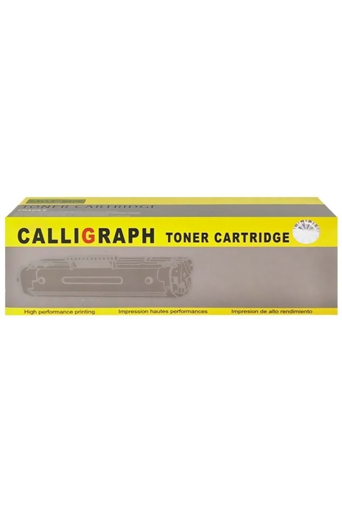 Calligraph Crg045h Y Muadil Toner Yellow